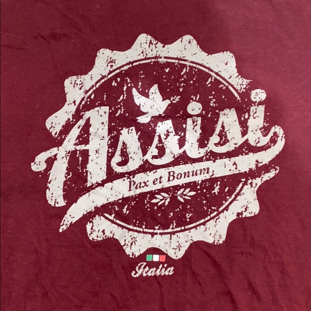 ASSISI  ITALIA  T-Shirt BOUTH IN ITALY